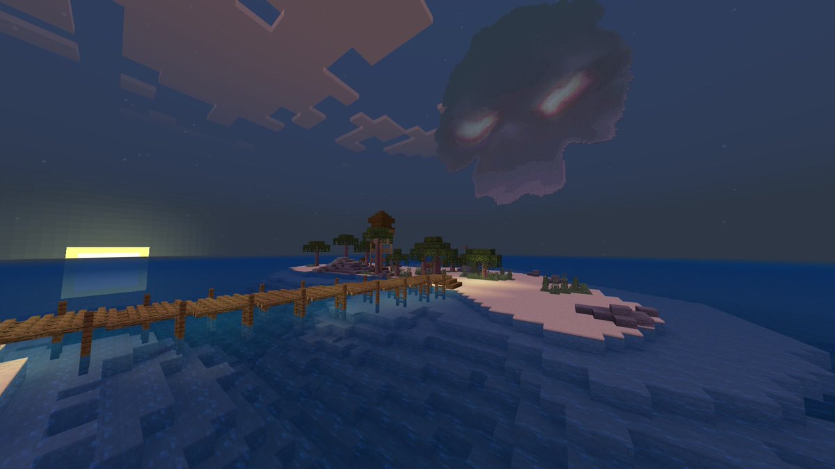 TypicalToucan1's tweet photo. We Built Golden Sands In Minecraft! 
where’s your hat?!? 
@SeaOfThieves  @RareLtd 
-
-
#bemorepirate #seaofthieves #sot #minecraft #sotshot #pirate #bemore #hat #queen #ratio #water #hu https://t.co/VoUqzmg7HC