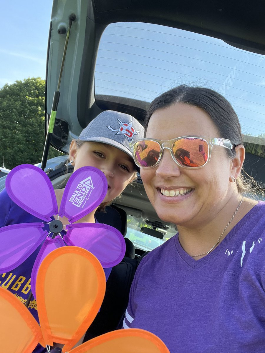 An afternoon of awareness and education. #endalz #walk2endalz #ShowYourPurple