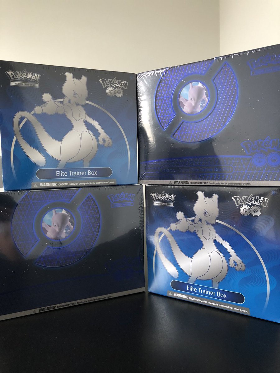 Added to the sealed collection 😁 #mewtwo #pokemongo #elitetrainerbox #etb #pokemoncenter #pokemon