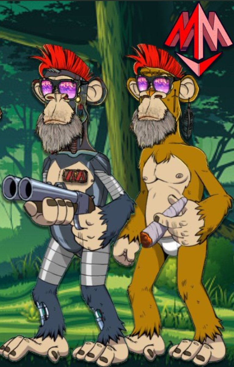 <a href="/MohawkMobAAPES/">Mohawk Mob</a> is standing by waiting for the green light .. Hope they see it cause my colorblind ass cant 🤪🤪
#Mohawk #AApes