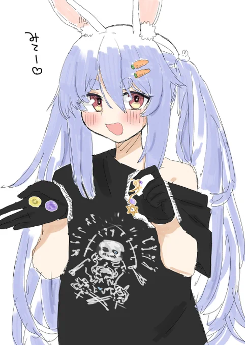 手作りするぺこちゃん
#ぺこらーと 