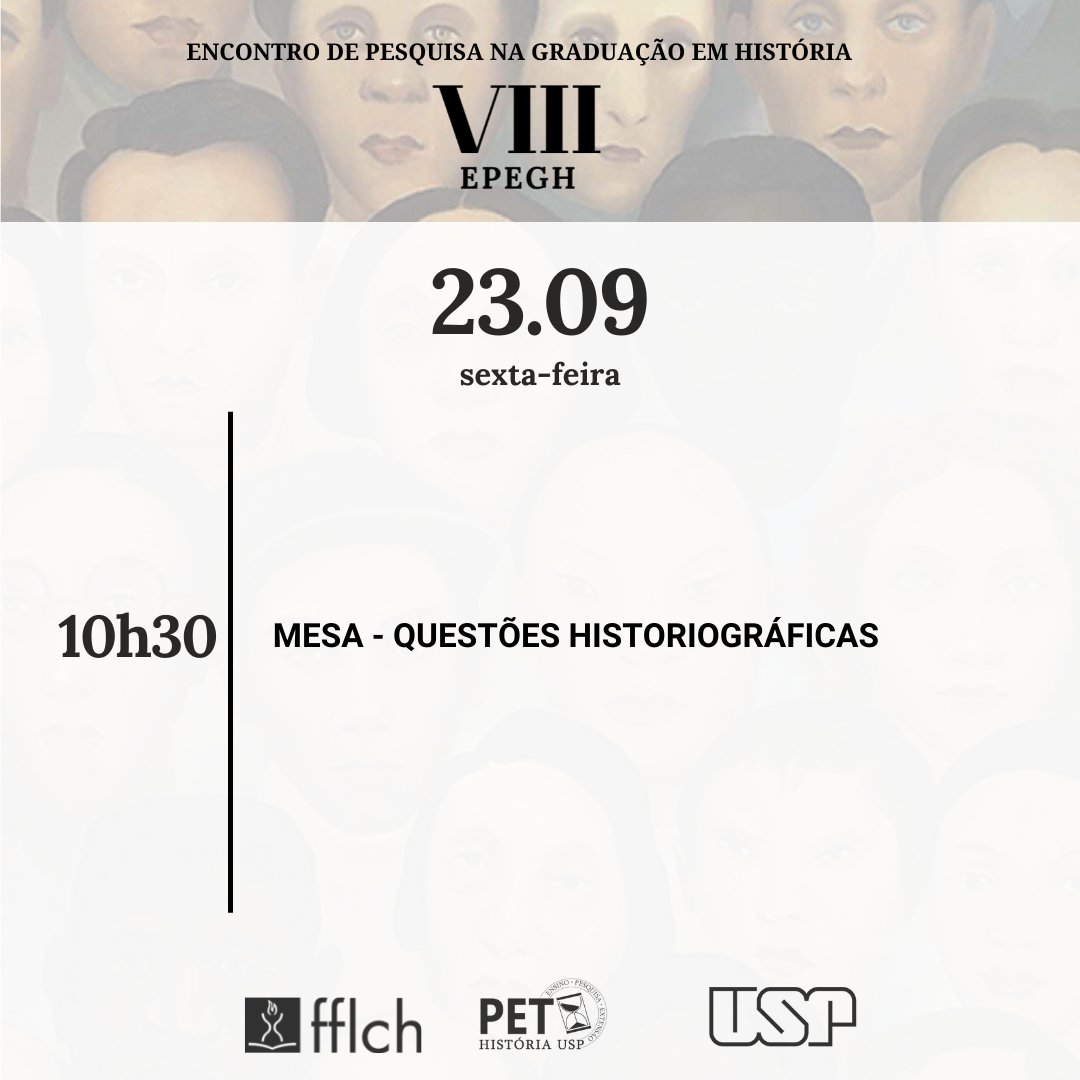 PET História USP | NOVAS VAGAS tweet media