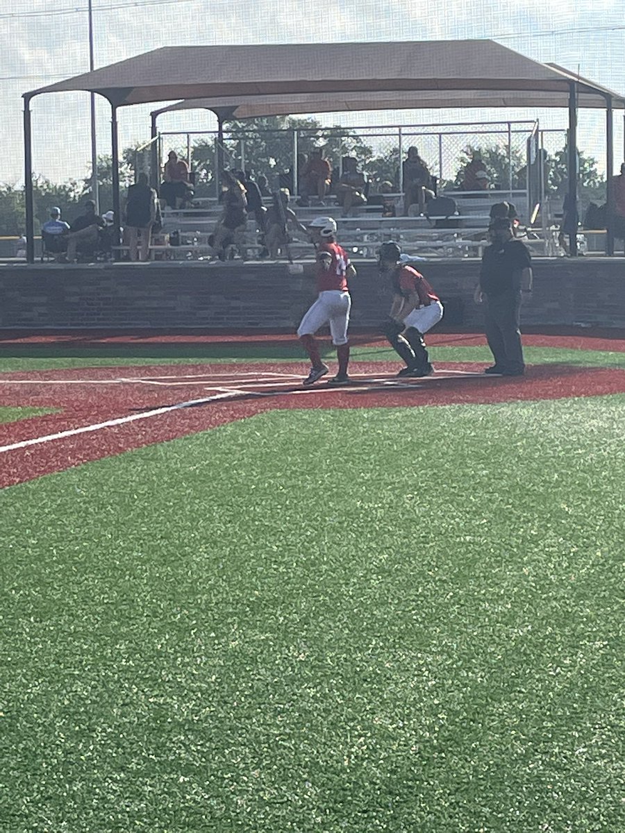 AlanDick12's tweet photo. #StudAlert #CadenLeDoux #Triple #stolenbase #1Runscored #2RBIs https://t.co/rkRue1kaNQ