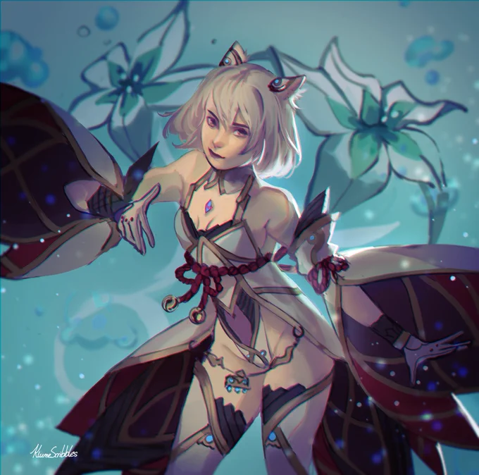 Mio in Nia's blade outfit!#XenobladeChronicles3 