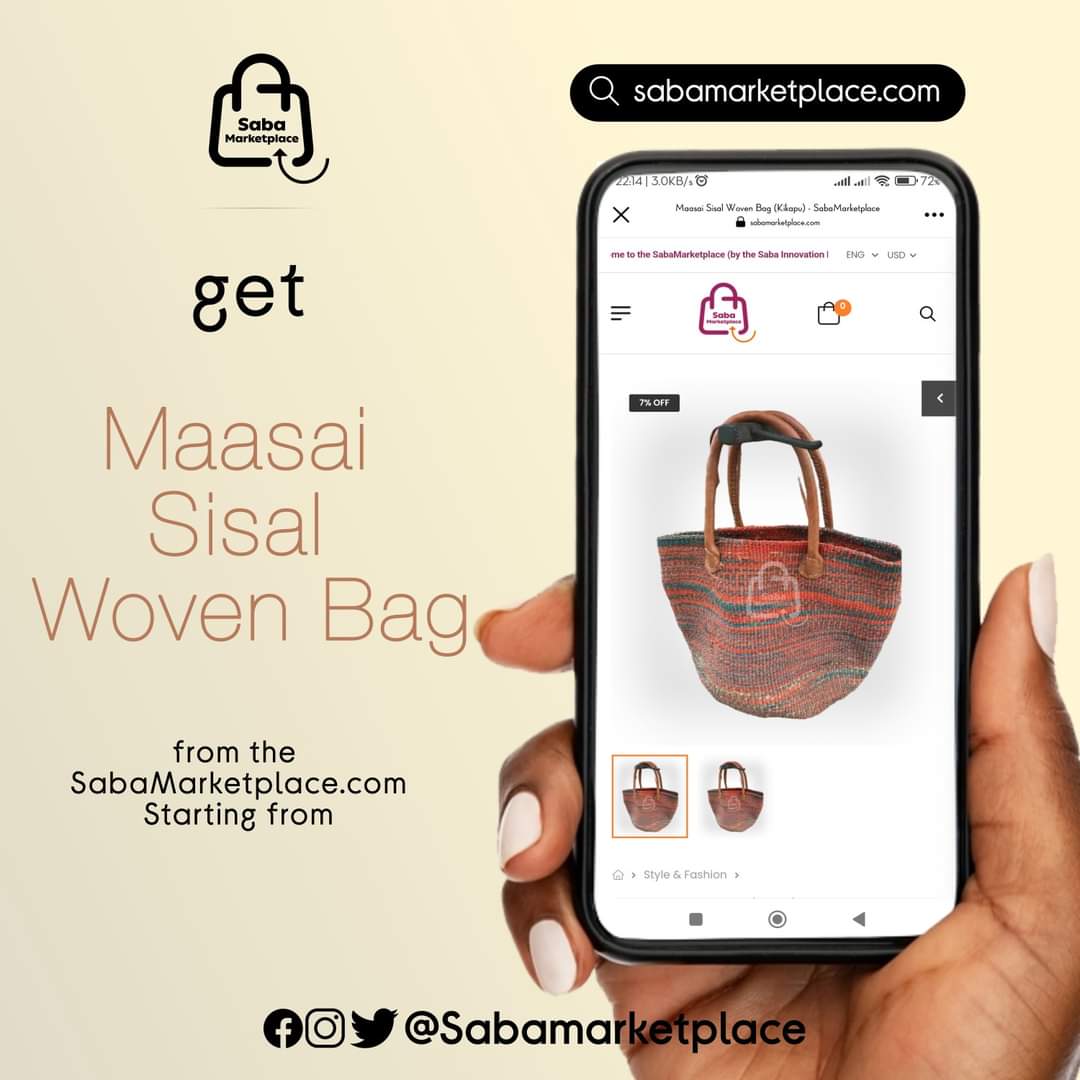 sabamarketplace's tweet photo. 👉 Get: https://t.co/DHqEs9tQi7
👜 African Maasai bag made of cotton with elegant look and brilliant finish.
#Saba #SabaMarketplace https://t.co/aYESMVqEI8
