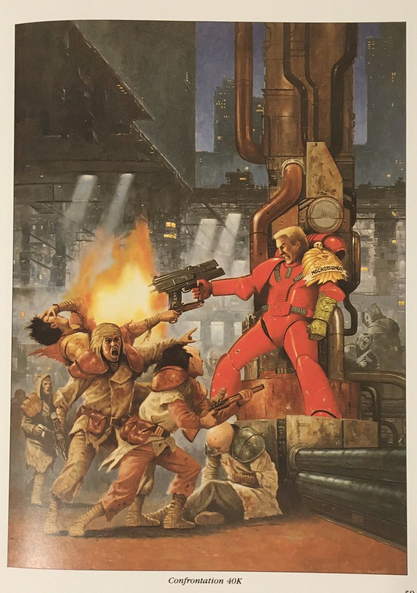 fuljason's tweet image. #confrontation40k project complete, new blog post is up, enjoy! rogueheresy.com/2022/09/confro…

#Oldhammer 
#warhammer40000
#necromunda 
#RogueTrader 
#SpaceMarine