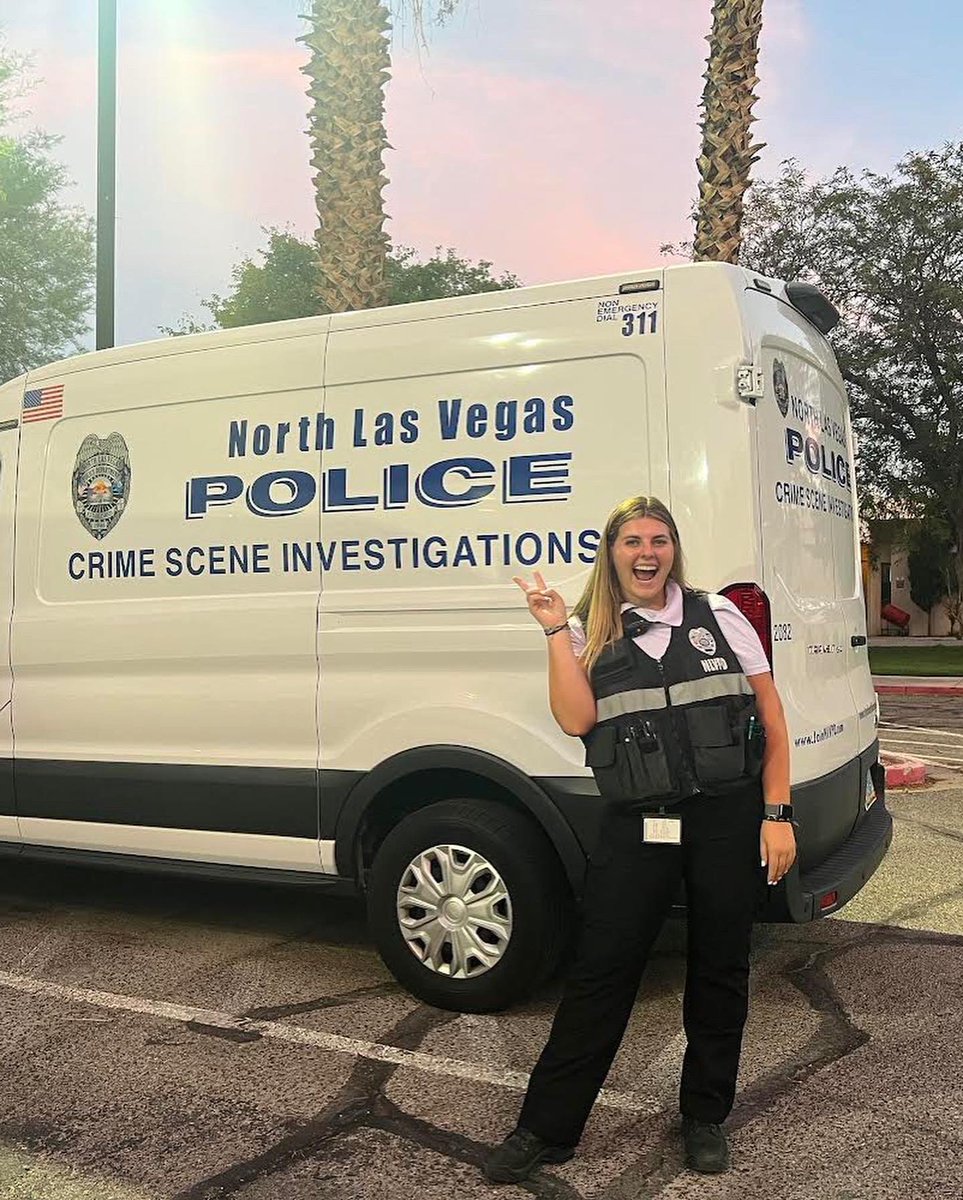 NLVPD's tweet photo. Today marks the start of National Forensic Science Week, which recognizes the contribution that forensic science makes to the criminal justice system. The NLVPD CSI Division works incredibly hard under challenging conditions to perform work vital to all our major investigations. https://t.co/JAZ4ITNUOz