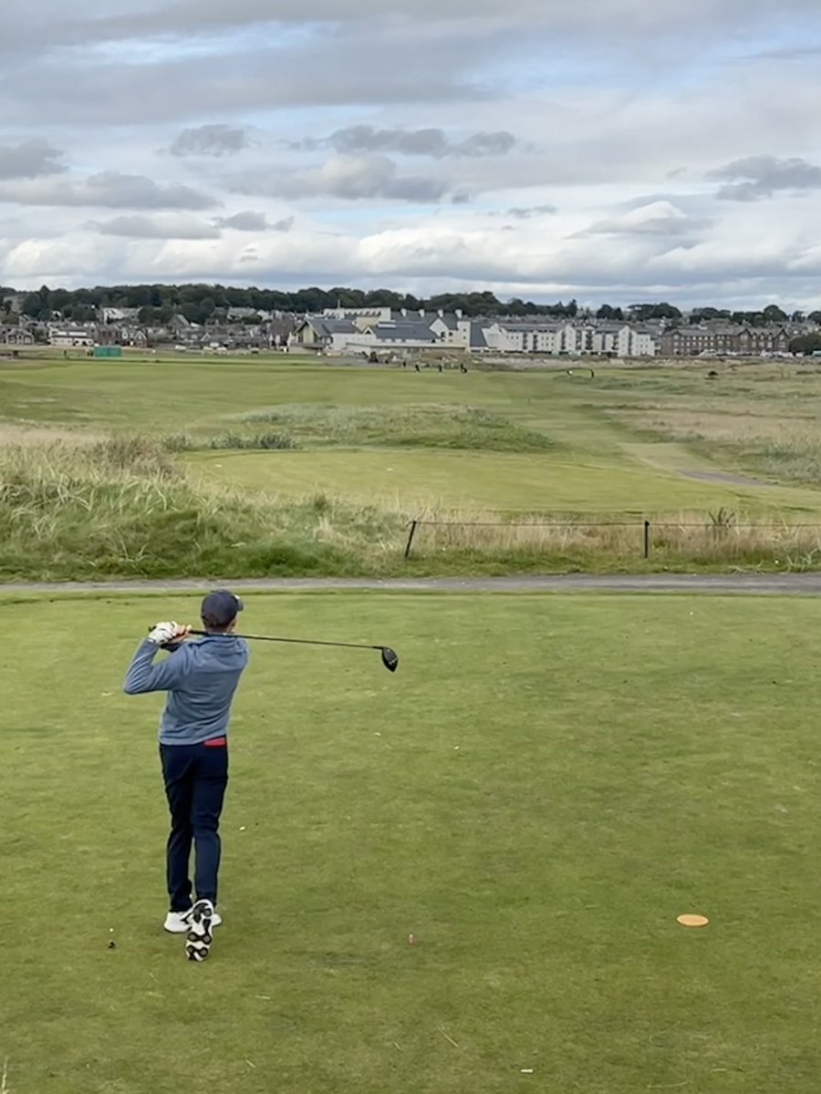 connorkeelymck's tweet photo. Great result for Connor today representing @LarbertHigh at the Alfred Dunhill Links Schools Championship at Carnoustie coming 2nd out of 29 entrants in his age group with a nett score of 4 under par 🏌🏽‍♂️ @LHS_HWB @MrPaterson1 @S5LHSYT @FalkirkGolfClub https://t.co/1fpH08ejGD