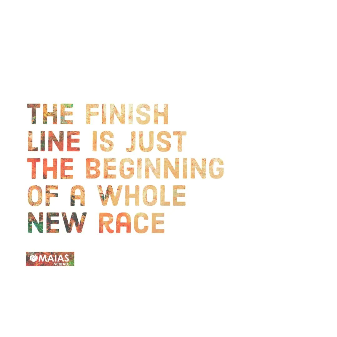 Well done to all MaiNetballers who made it through the six week summer baseline. Remember that the end of one journey is the start of the next. Take all the skills, learnings and habits you've gained from the last six weeks and hit the ground running. I FEEL SO PROUD! ❤️