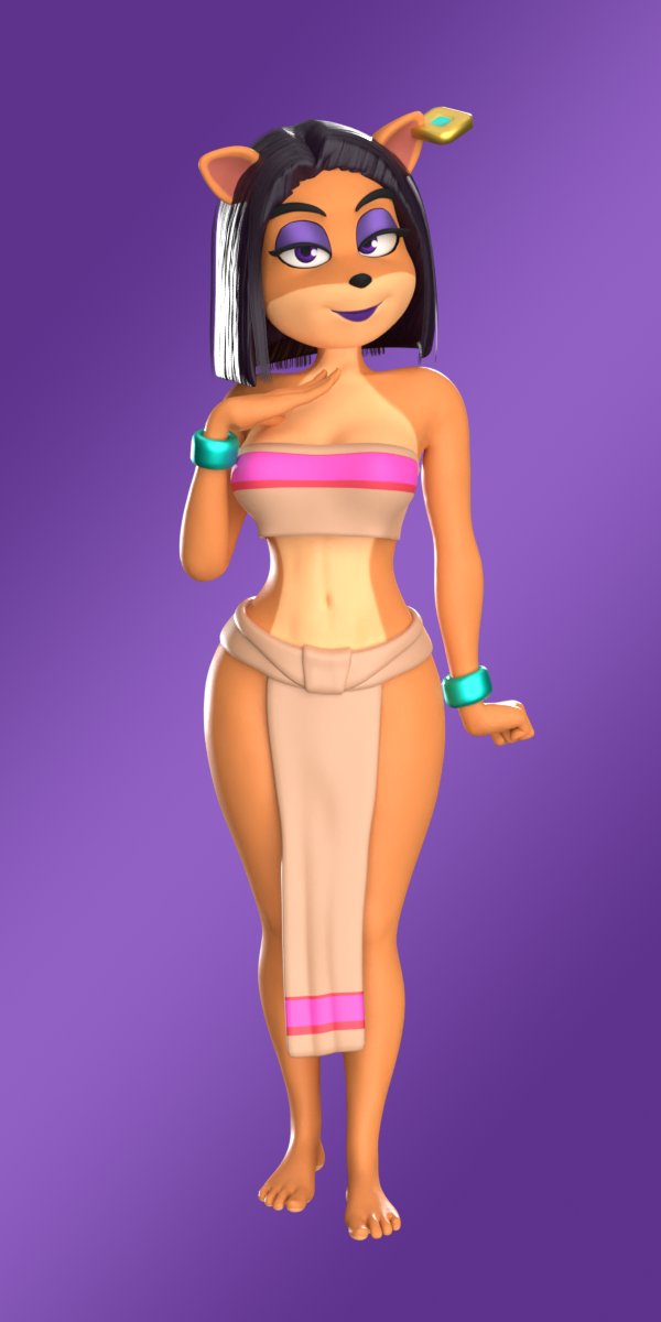 OkamiSaigo's tweet photo. "It's Tough To Be a God-dess."
#3D #CTR #Crash #CrashBandicoot #LizBandicoot #Chel #Road
(Looks like I missed Crash's anniversary... #%$@!) https://t.co/VVKGL3C6Ee