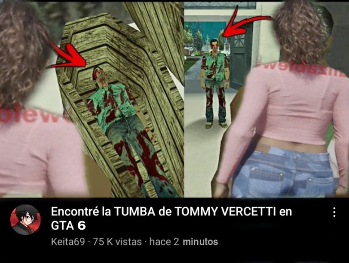 haronfrox's tweet photo. *Se filtra todo GTA 6 y se queman las oficinas de Rockstar*

youtubers a los 2 minutos: https://t.co/TCJUdYFIGF