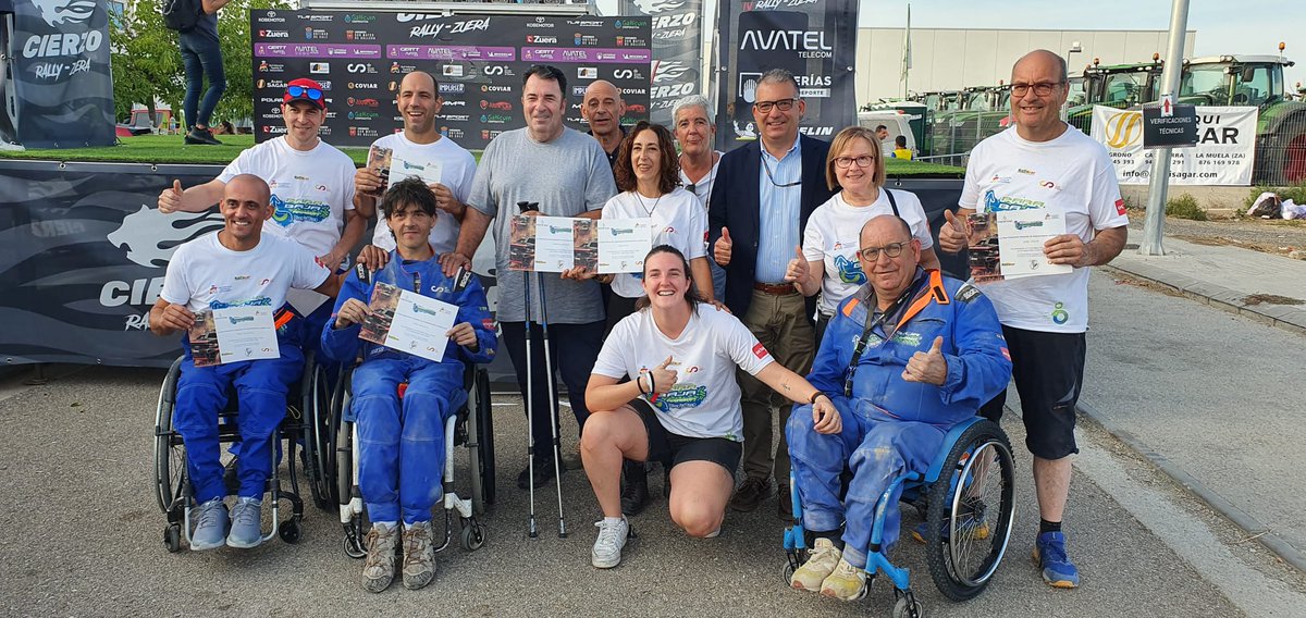 🚙 La ParaBaja sigue creciendo y tras el éxito que supuso este año la <a href="/BajaAragon/">Baja Aragón</a> estuvieron presentes también en el <a href="/CierzoRally/">CierzoRally</a> gracias a la <a href="/FundacionSBS/">Fundación StepbyStep</a> <a href="/RFEdeA/">Real Federación Española de Automovilismo</a>

Y puede que no sea su última prueba de la temporada... 😬😬
