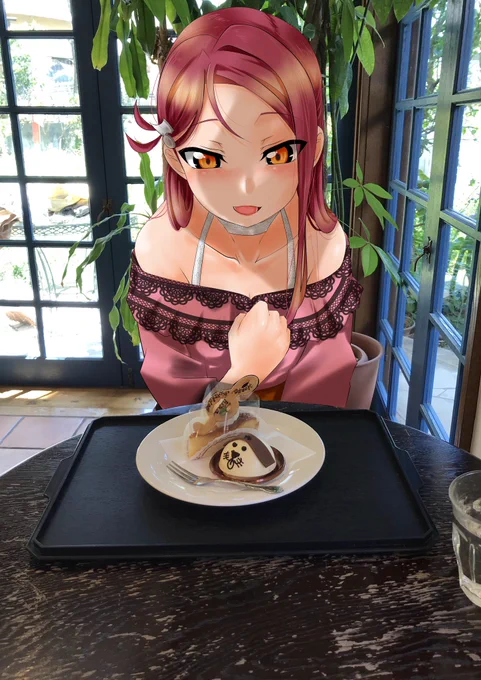 幻日はラフだけどおニュー#lovelive #桜内梨子誕生祭2022#桜内梨子生誕祭2022 