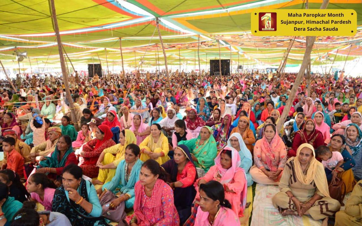 Nishu457's tweet photo. #SundaySpentWell
Many volunteersof @derasachasauda differentstates have celebrated #MahaParopkarMonth oftodaywith great zeal by attending #SpiritualSession &by doingmany welfareworks with the inspirationof Saint Dr.@Gurmeetramrahim ji Insan .
#SpiritualSunday https://t.co/5t0Y8NPoXu