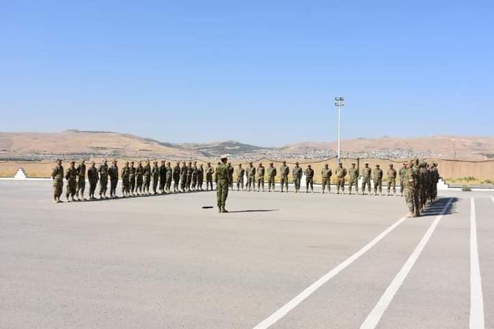 Forces70's tweet photo. On September 18, 2022, a number of #Peshmerga members from the Brigades 6th, 11th, 140th & the #regiments 3rd & 4th from the Brigade 140th joined training at the Sulaimani Infantry Training Base (#SITB). https://t.co/D9cRTwJoL1