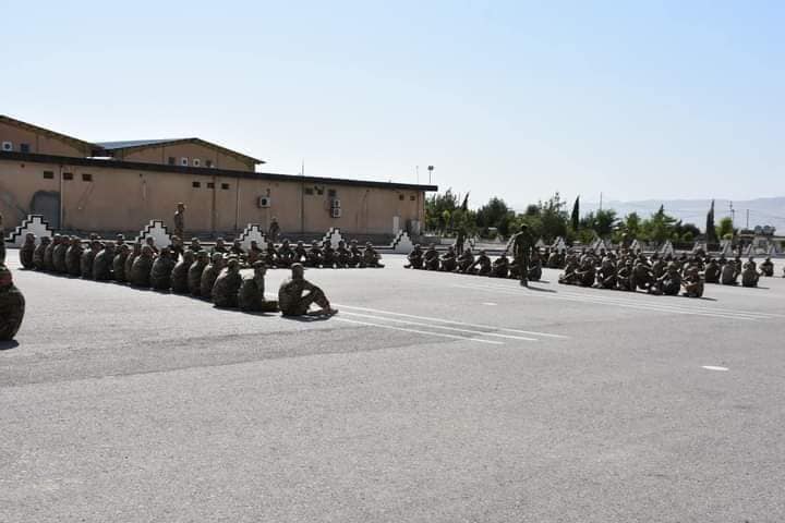 Forces70's tweet photo. On September 18, 2022, a number of #Peshmerga members from the Brigades 6th, 11th, 140th & the #regiments 3rd & 4th from the Brigade 140th joined training at the Sulaimani Infantry Training Base (#SITB). https://t.co/D9cRTwJoL1