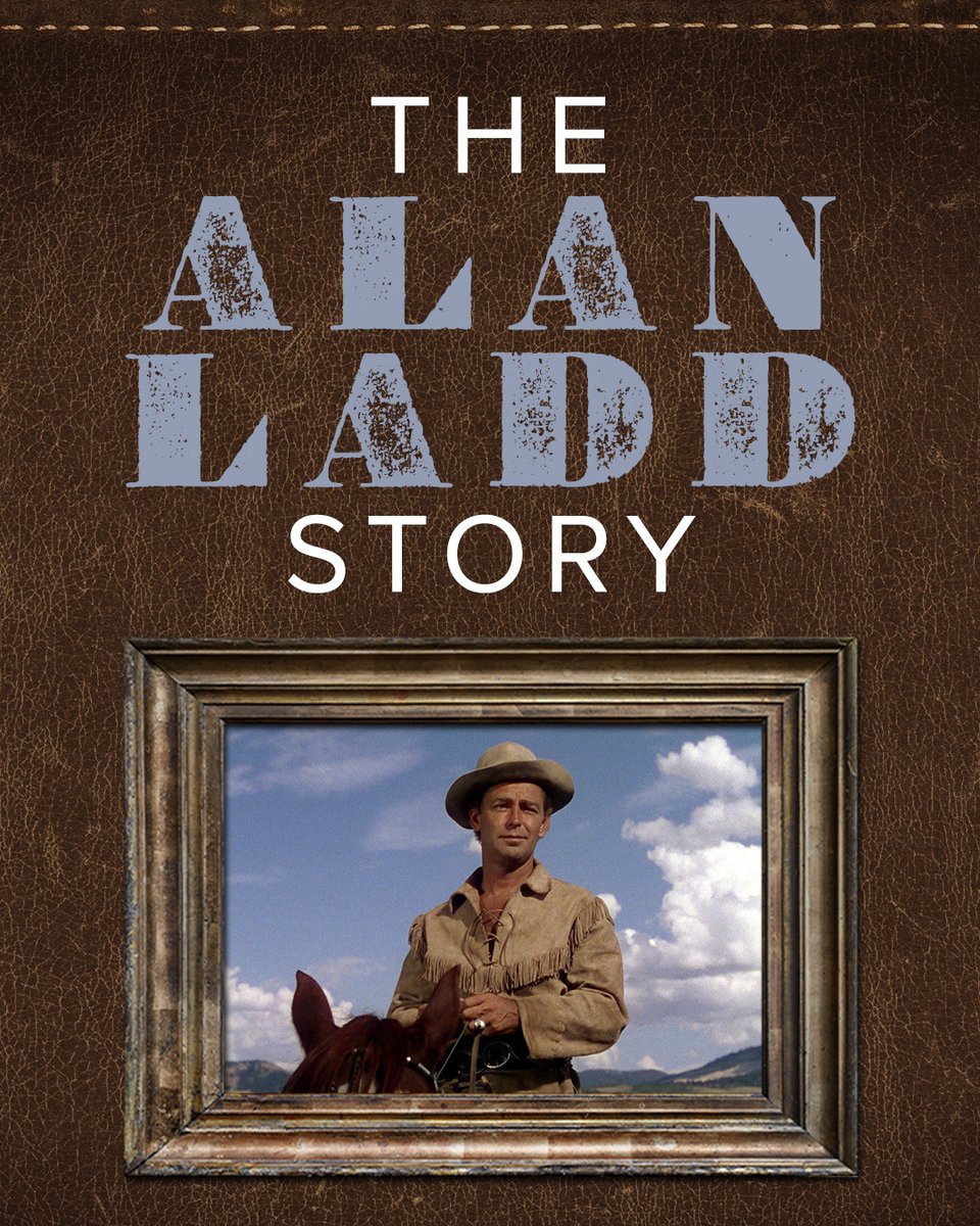 Learn more about the career of Alan Ladd, a man who knew how to transfix his audience. watchinsp.tv/AlanLadd The Good, The Bad, The Ladd: Alan Ladd Movie Weekend continues tonight at 8p ET with The Big Land.