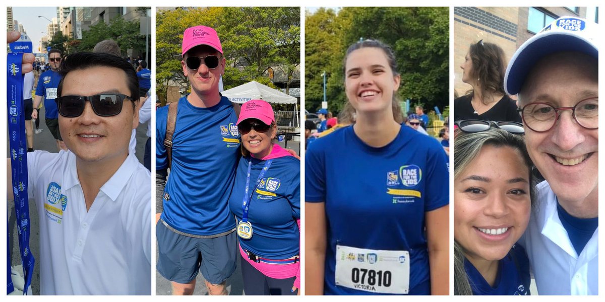 Thank you to #TeamSunnybrook for coming out to support youth mental health! We loved seeing your smiles at #RBCRaceForTheKids ❤️