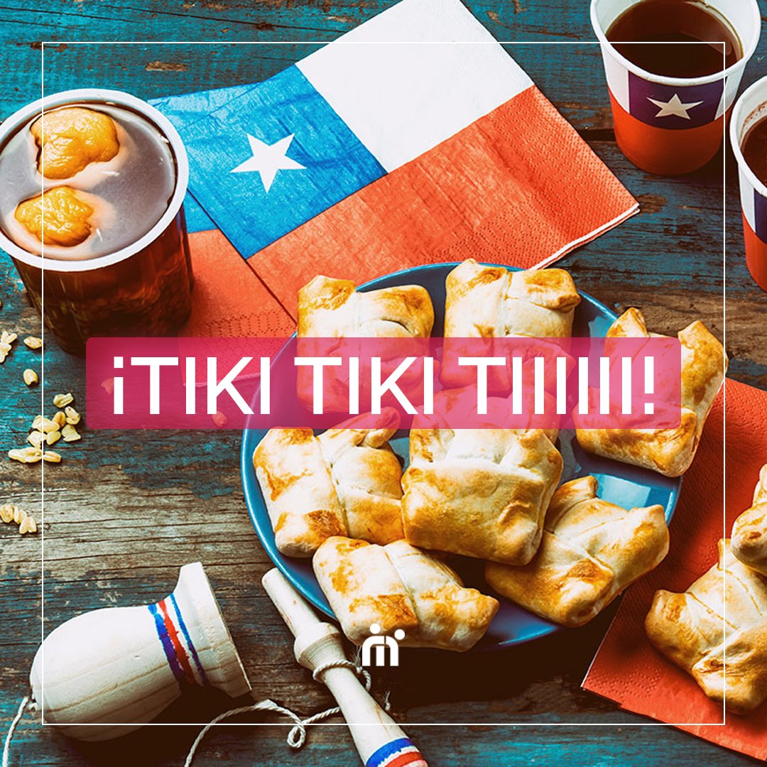MotelNowapp's tweet photo. Llegó el día favorito para muchos chilenos 🇨🇱! Mucha comida, mucha fiesta, fondas, payas, cuecas, cumbias y lo mejor: Fin de semana largo!

¿Qué harás esta noche? Te invitamos a gritar viva Chile en los mejores establecimientos que tenemos para ti, ya sabes dónde buscar 😏 https://t.co/zqwVUv2F1R