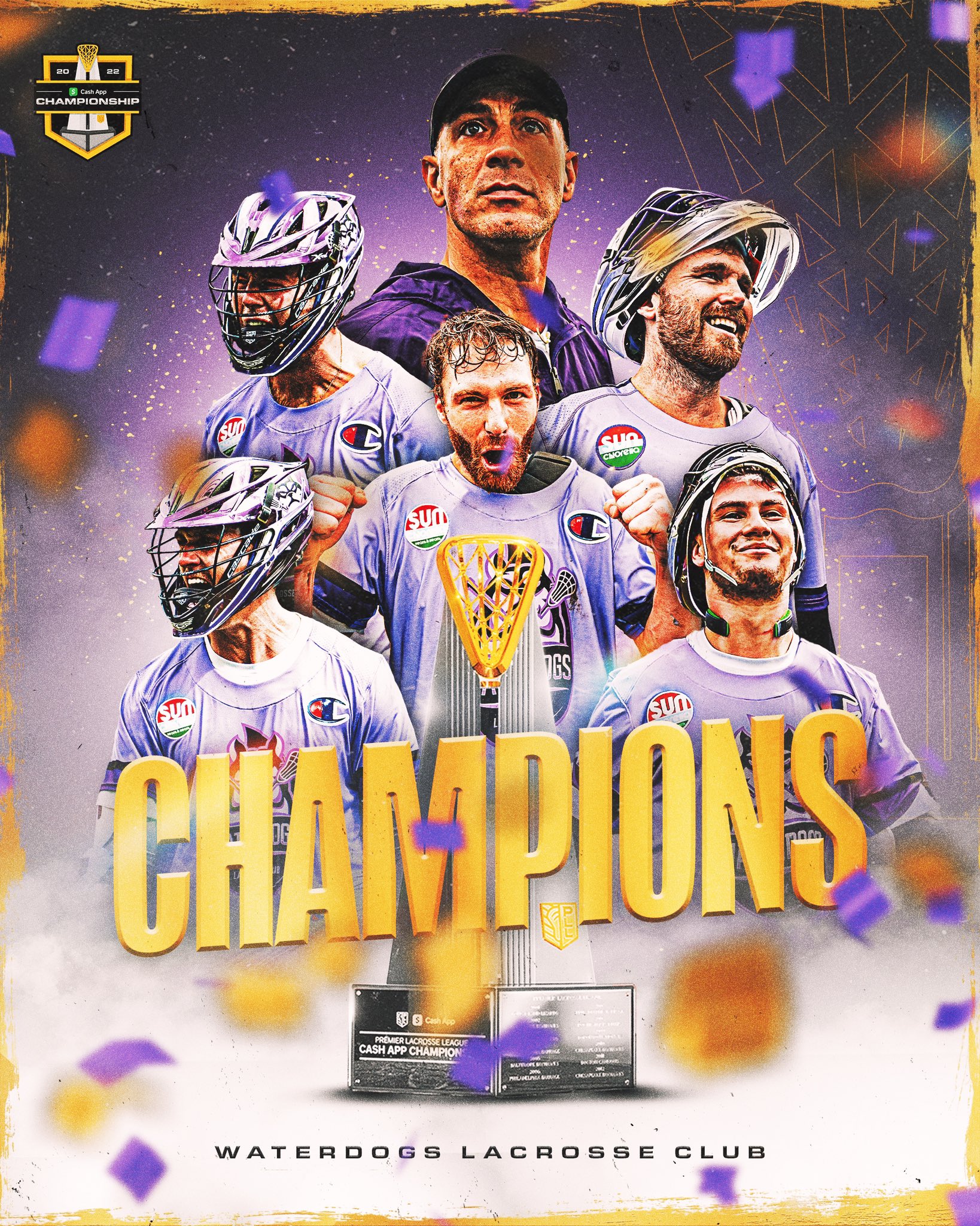 Premier Lacrosse League on X: THE WATERDOGS ARE YOUR 2022 PLL CHAMPIONS  🏆🐶  / X