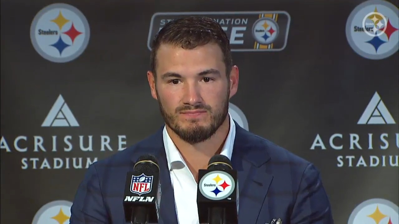 Pittsburgh Steelers on Twitter "QB Mitch Trubisky addresses the media following our game