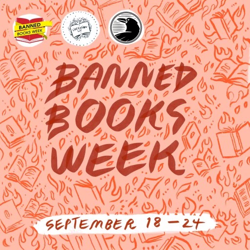 ravenbookstore's tweet photo. Happy #BannedBooksWeek! In the spirit of fighting literary censorship, you can help our friends @liberationlit get books behind bars to our incarcerated neighbors in Kansas and Missouri! 📚 Here's how ⬇️ https://t.co/NrNUihncw9