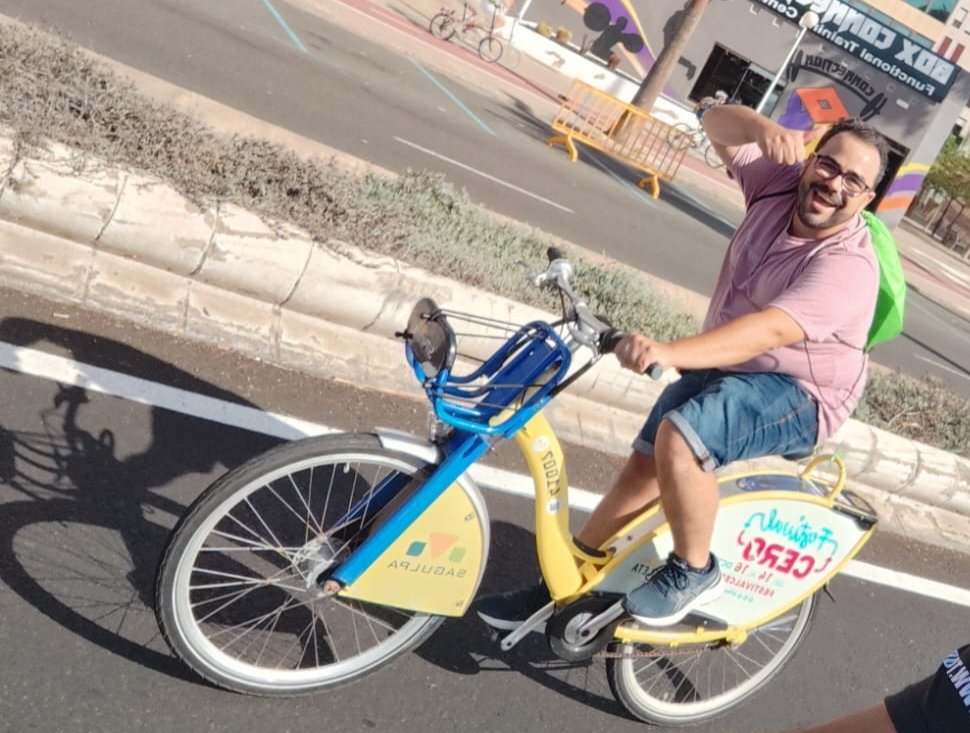 🚲 Regresó la #fiestadelabici. 
#SEM2022 <a href="/lpgcmovilidad/">LPGC Movilidad</a>