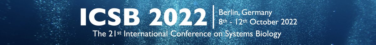 EddaKlipp's tweet photo. 21st International Conference on Systems Biology, Berlin, Oct 8-12, 2022
The program is out! Check at
https://t.co/ico23HuME6 https://t.co/V80LA0E2T2