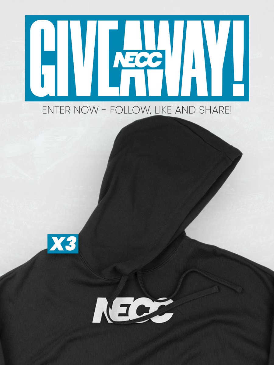 neccgames's tweet photo. 𝗡𝗘𝗖𝗖 𝗚𝗶𝘃𝗲𝗮𝘄𝗮𝘆❗️

Let's giveaway some new NECC Hoodies

We'll pick 3️⃣ winners tomorrow afternoon to celebrate the beginning of our Fall Regular Season 🎉🥳

To Enter:
🔹 Make sure you're following @neccgames 
🔹 Like &amp; Retweet this Tweet https://t.co/iO0BCDtAxv