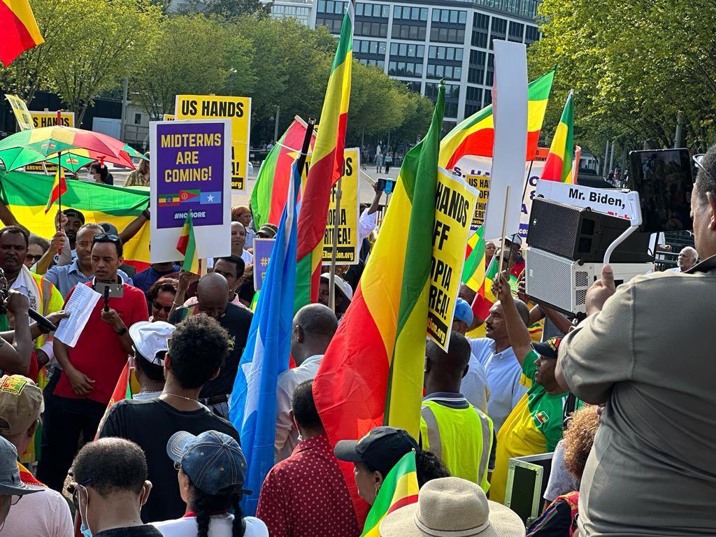 NoMoreHQ's tweet photo. The People United 
Will Never be defeated 
The People United 
Will Never be defeated  
#SayNoMore  #DisarmTPLF https://t.co/4kCndfQIPN