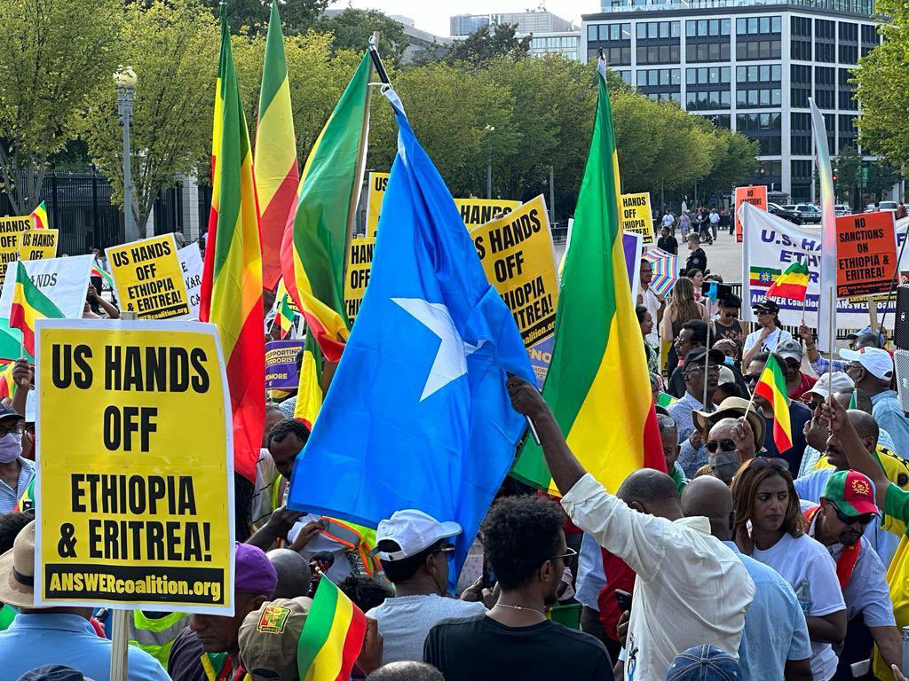 NoMoreHQ's tweet photo. The People United 
Will Never be defeated 
The People United 
Will Never be defeated  
#SayNoMore  #DisarmTPLF https://t.co/4kCndfQIPN