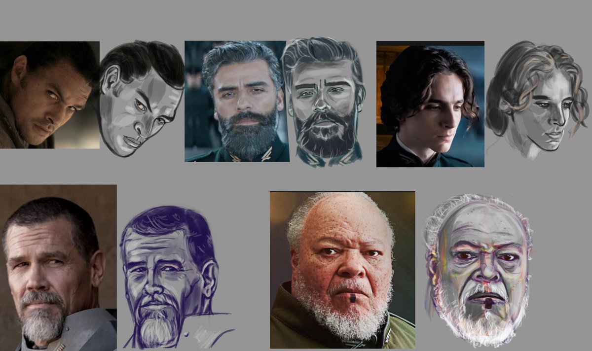 hojoflows's tweet image. A collection of my first week with head anatomy.  There&apos;s no place like progress 😍 

#head #headanatomy #headmodel #headstudy #dune #headdrawing #sketching #sketch #sketchbook #art #drawing #doodle  #head #headanatomy #anatomy #anatomyart #anatomystudy #anatomycollective