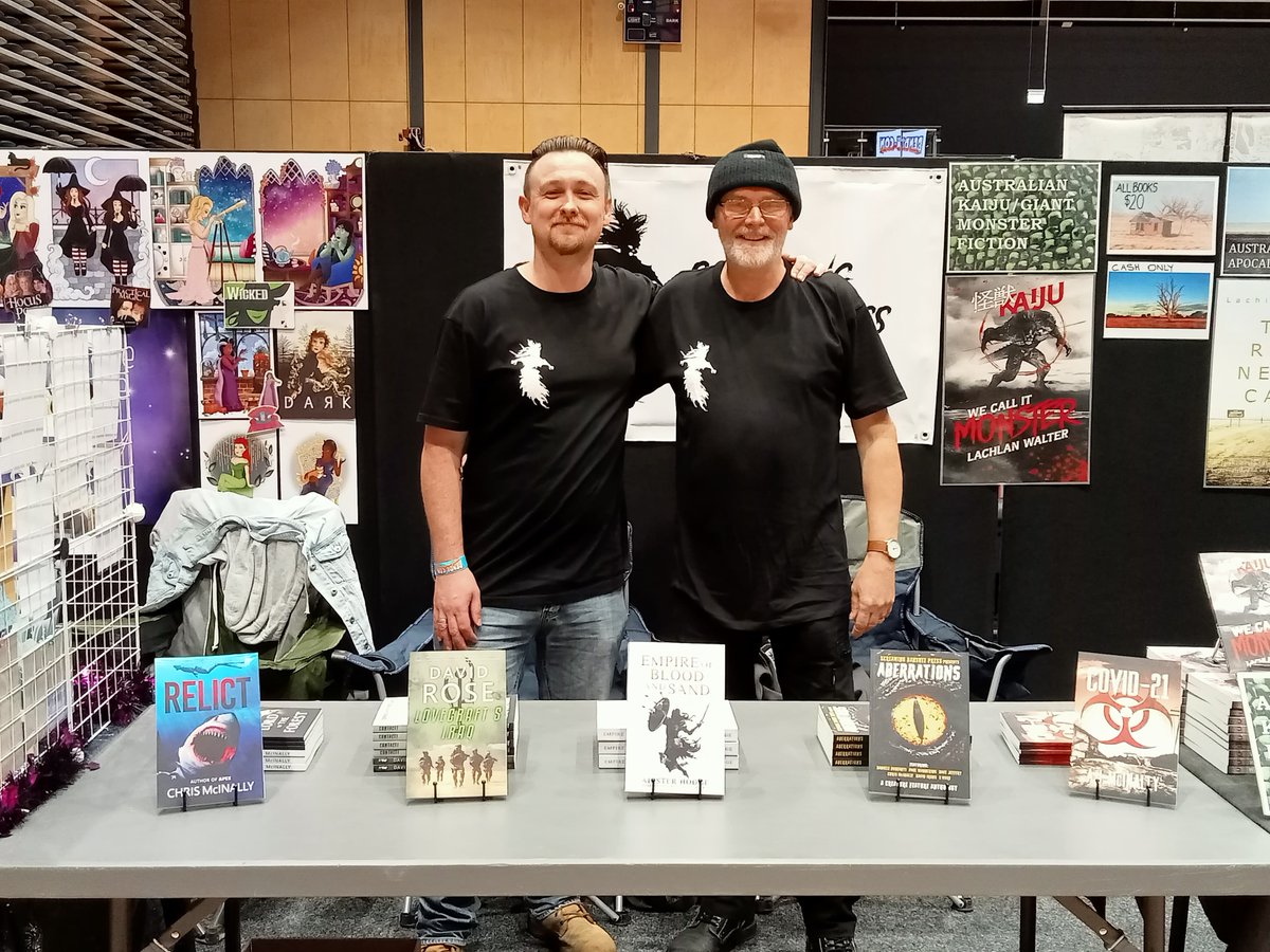 A big THANK YOU! to Chris & AJ for representing Screaming Banshee Press at this year's BendiCon!!! A very successful day by all accounts.