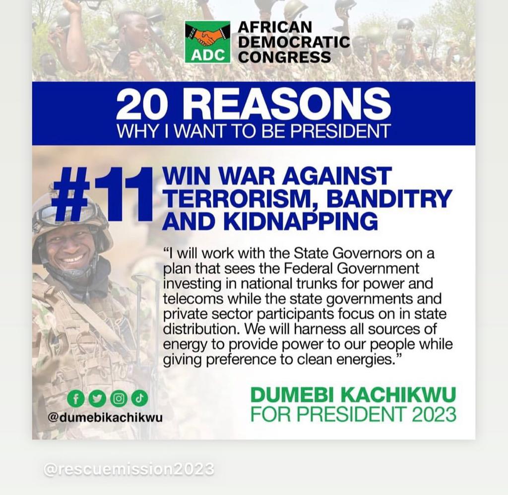 CEOEbube's tweet photo. @realFFK Please we should tell the truth this man is not fit enough to see this country through this mess.

Please youths we should be talking about fit candidates like @DumebiKachikwu and his vice @OfficialAhmedB for the seat come2023 With #ADCNig2023 to present him before everyone. https://t.co/rqSdQYUuei