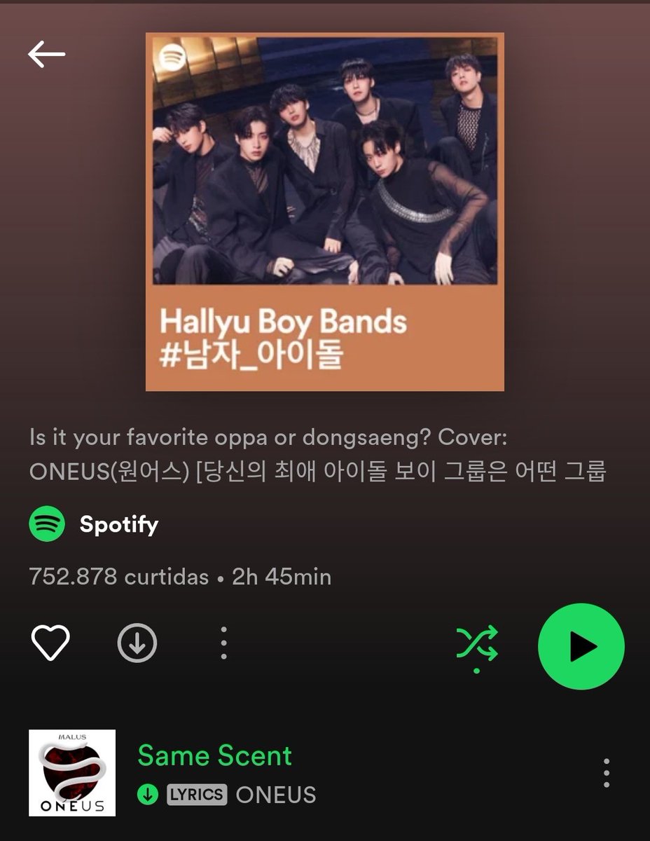 LeedoBR_'s tweet photo. [Oneus no Spotify]

Vocês viram que o Oneus é capa de uma das playlists oficiais da Spotify ⁉️

~ Orgulho define ♥️

#GEONHAK #LEEDO #ONEUS @official_ONEUS  #이도 #LEEDOBR https://t.co/SOOwgZr5Mc
