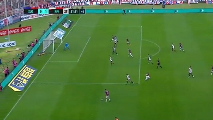 oscarluisblanc3's tweet photo. En el gol anulado a BLANDI, hay previamente PENAL de CASCO quien lo empuja a BLANDI con su mano en la espalda metiéndonos en zona de offside .ACLARO: si al partir el centro BLANDI hubiera estado offside, al no tomar contacto con el balón , también era PENAL por ser la más grave https://t.co/wrI3TGykqX