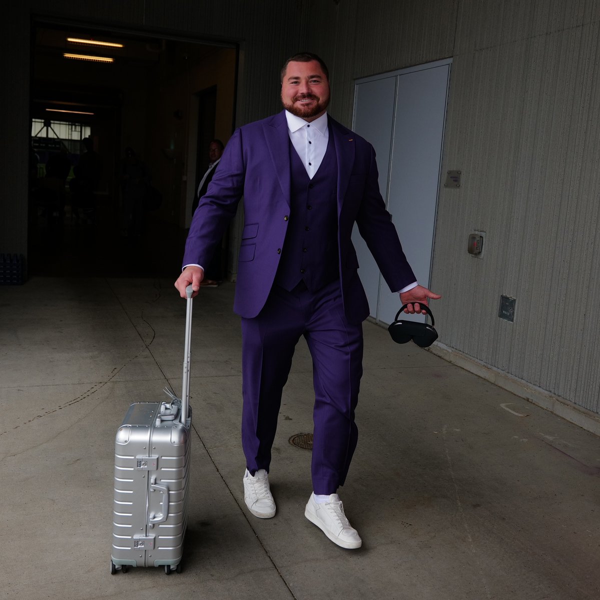 Vikings's tweet photo. Hitting the road.

#Skol https://t.co/uOqyDkIKvo