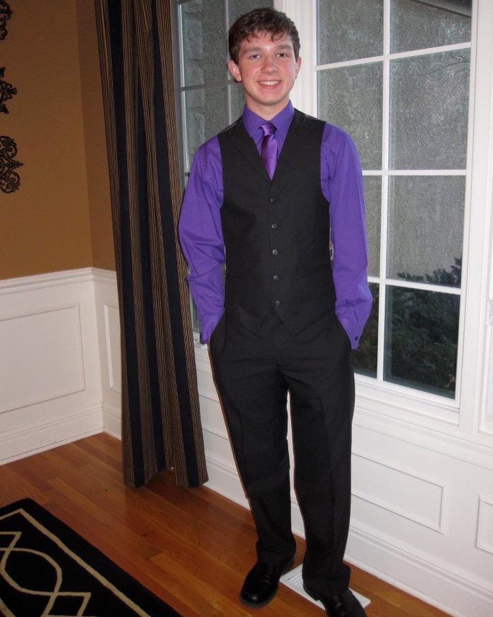 the P stands for pretty boy pierce.