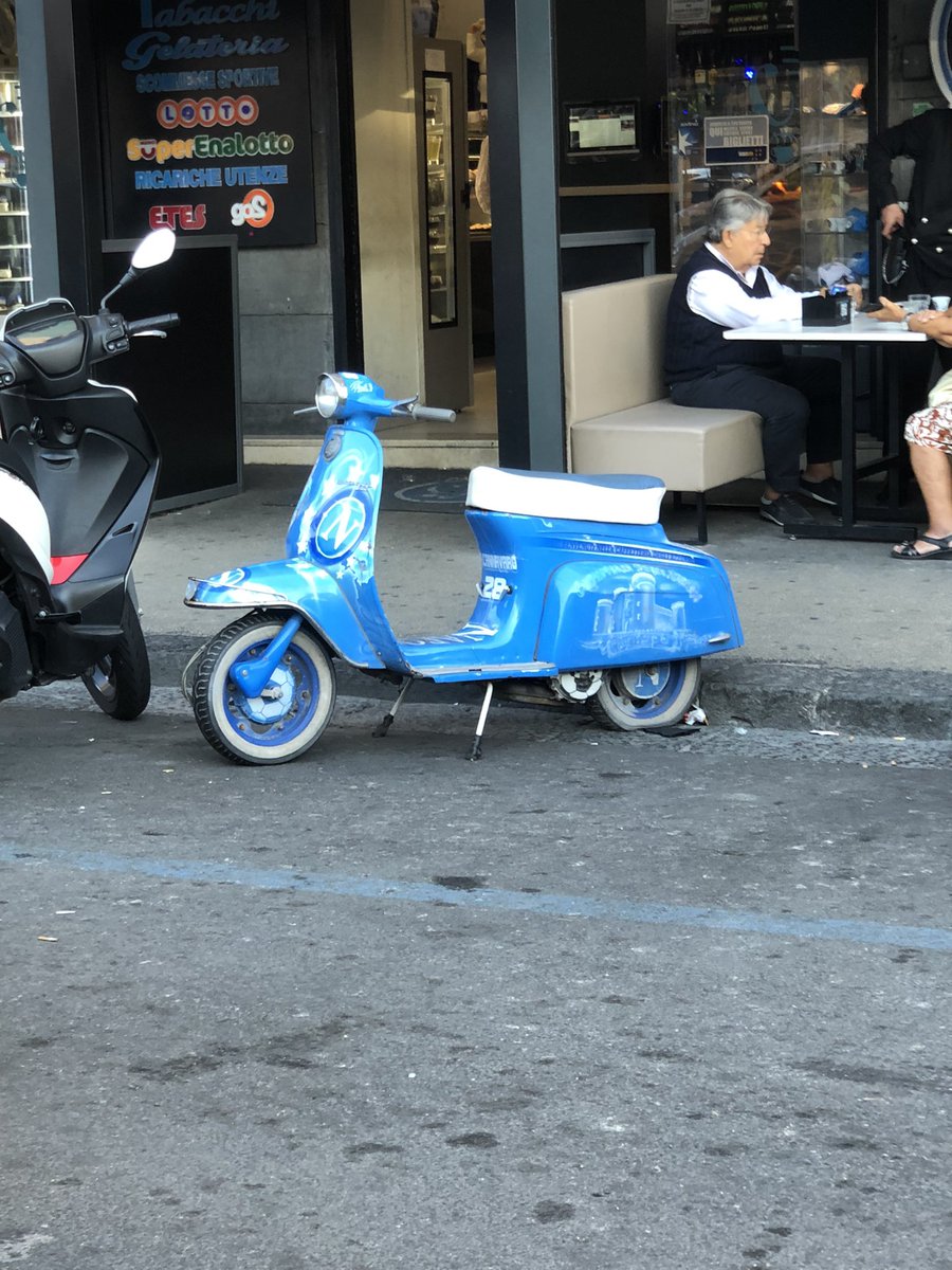 vespino partenopeo, forza napoli