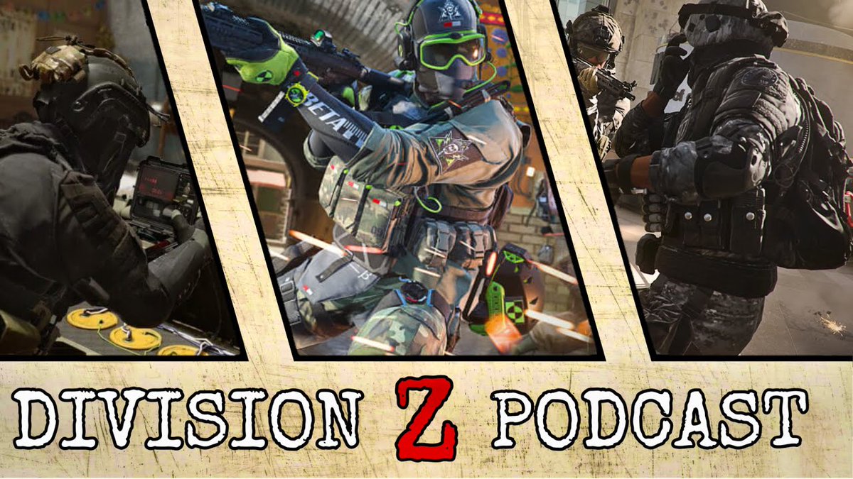 DIVISIONZPOD's tweet photo. Episode 104 of the Division Z Podcast is NOW PREMIERING! @JasonHoisington and @therealkcosmic talk about the Modern Warfare II Beta, Warzone 2.0, and much more!

Watch the Podcast here - https://t.co/SyffBknZzh

#DivisionZ #Podcast #CallofDuty #ModernWarfareII #Warzone https://t.co/582m3z72Zy