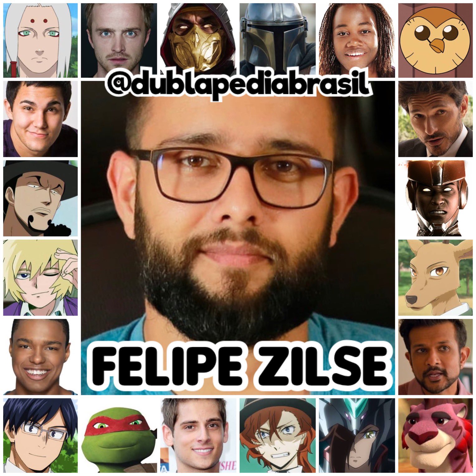 Felipe Zilse, Dublapédia