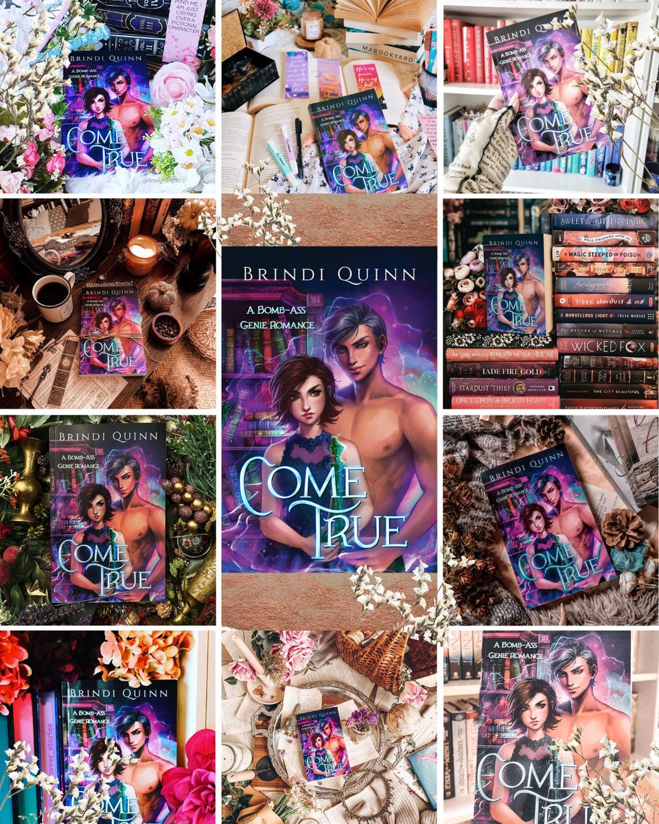 mtmctours's tweet photo. Hi everyone! We've announced the winner in the official Come True by Brindi Quinn tour wrap-up!!✨💜 Huge thanks to our hosts for all these stunning features &amp; reviews. It’s out now, don’t forget to add it to your TBR pile! 📖🧞
https://t.co/XxV2r499v2 https://t.co/3t3qJTa21r