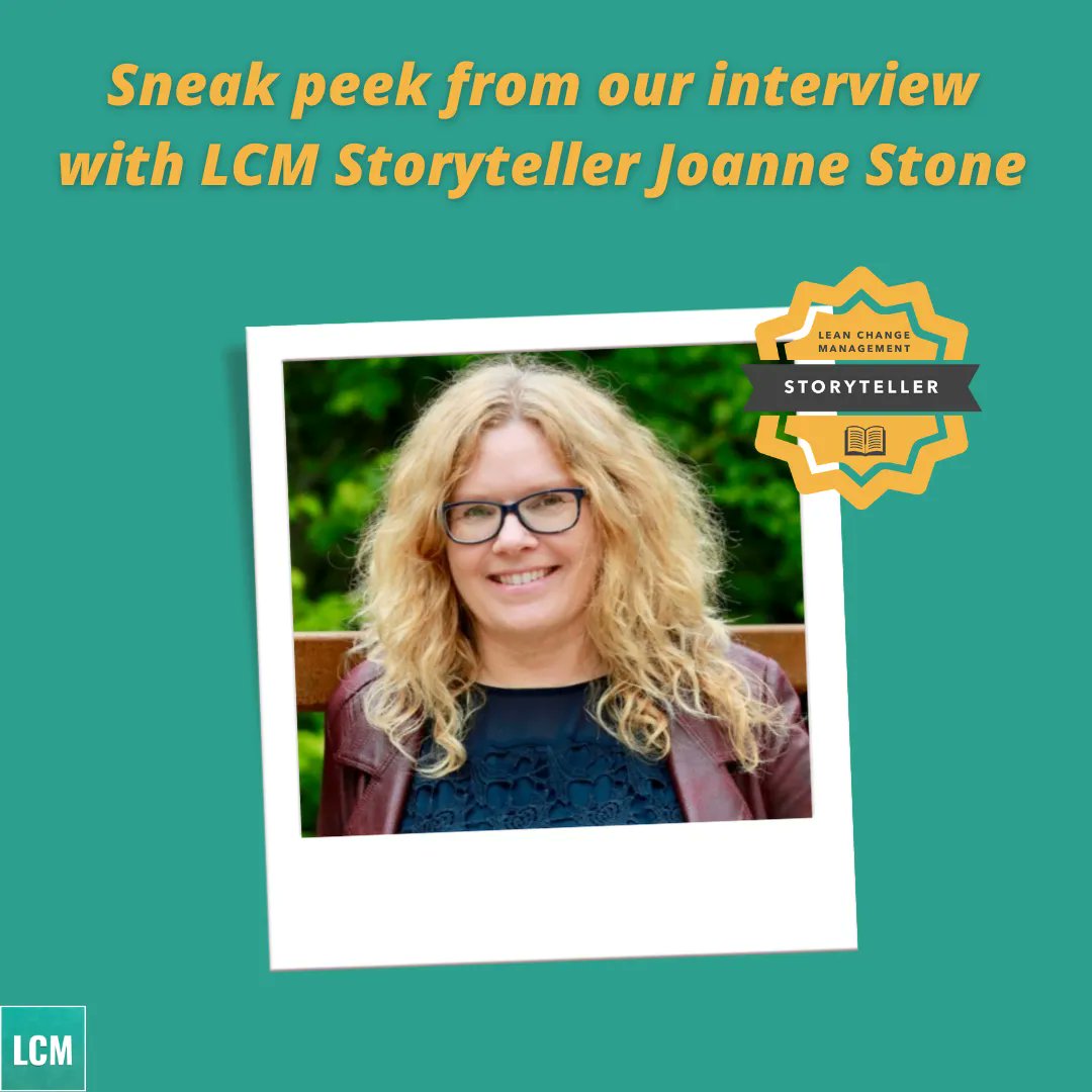 LeanChangeOrg's tweet photo. Here’s a sneak peek from our interview with LCM Storyteller @JoJoJoStone last week on her LCM implementation story with Perspective mapping, change canvases and more!
https://t.co/N8oVfYJCVA

#leanchange #perspectivesofchange #changemanagement #change #innovation #agile https://t.co/eYxxmPMyBJ