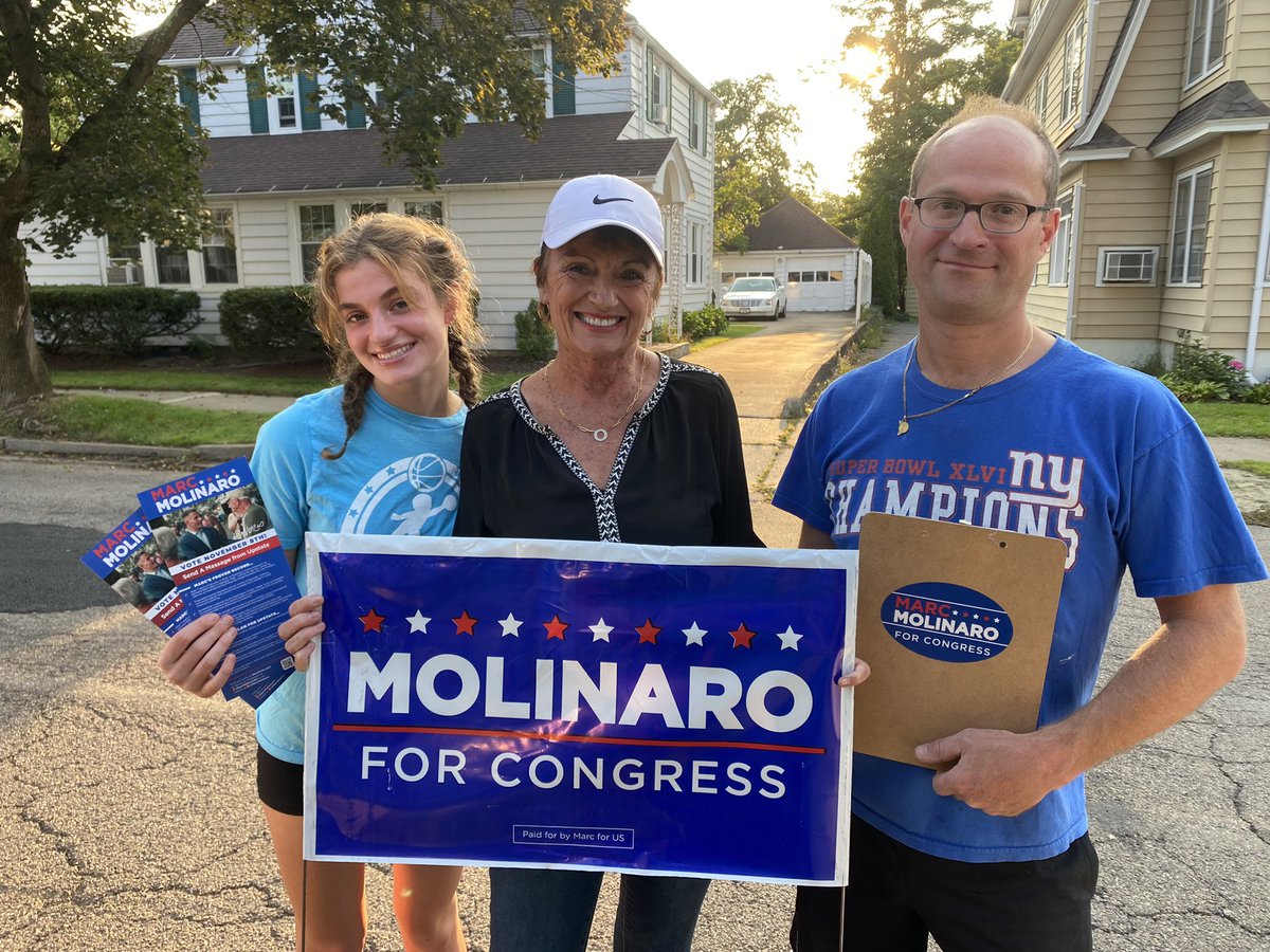 MarcForUsNY's tweet photo. Another weekend in the books talking to voters in #NY19 about @marcmolinaro. 

A big thanks to Assembly candidate Pat Sheehan for joining the cause! https://t.co/wQ16yIkrS8