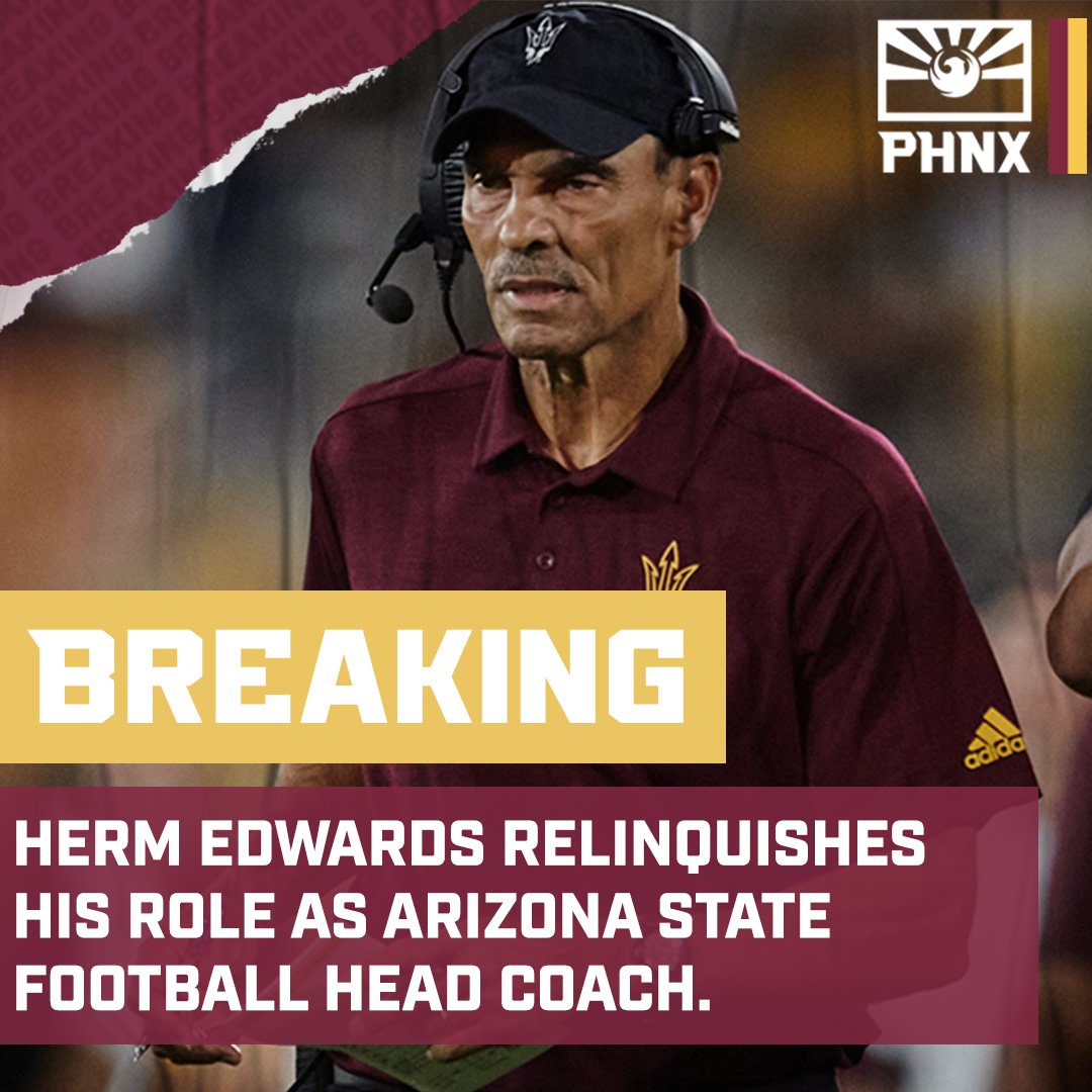 Coach Marble on Twitter "RT PHNX_SunDevils BREAKING Herm Edwards