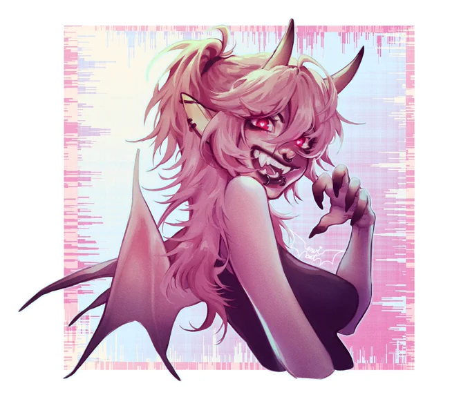 pink girl redraw  