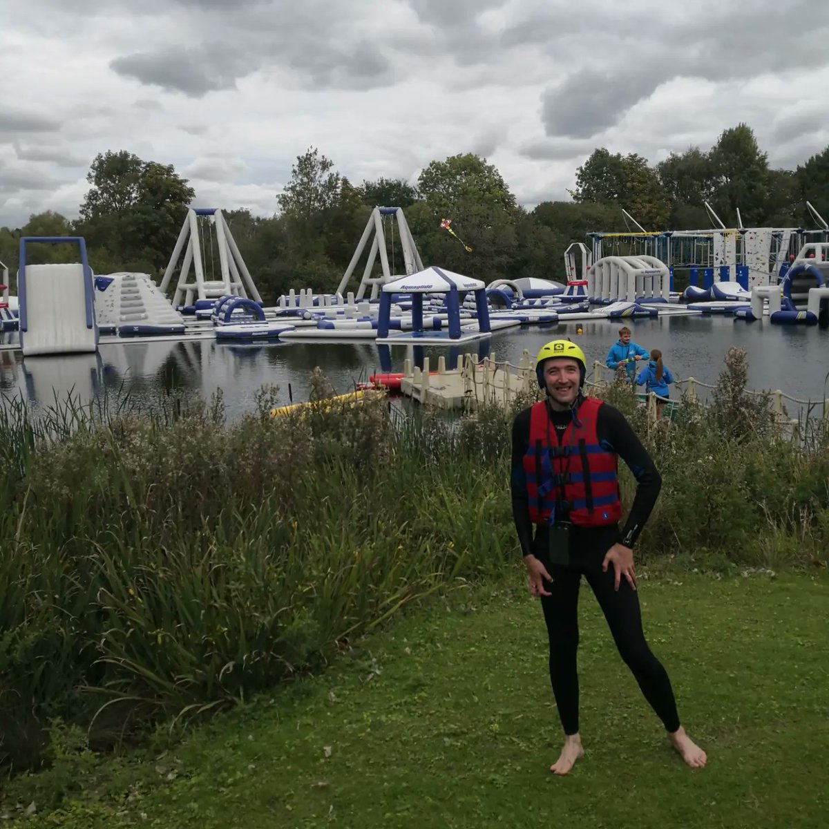 callumliam89's tweet photo. #35x35 #22 Fun on the #water at #Lincoln Water Park at Thorpe on the #Lincolnwaterpark #waterpark #aquapark #lincolnaquapark #Thorpeonthehill #Lincolnshire #Watersports #Watersportsweekend #Lake #inflatable #inflatablecourse #visitlincolnshire #waterpark💦 #lakedays #lakeday https://t.co/Ffx1huOuZE