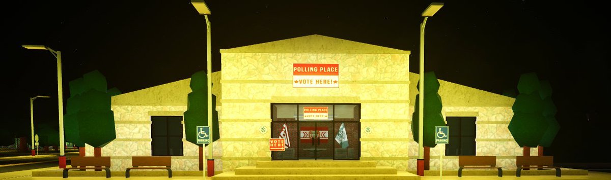 Voting has opened for Governor! Head down to the polling center in the District of Prominence to cast your vote for the next Governor of Firestone!