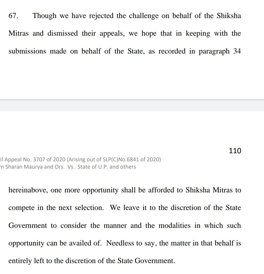 दि० 18 नवम्बर 2020 को मा० सर्वोच्च न्यायालय ने यह आदेश दिया था.

धीरे-धीरे दो साल पूरे होने को है, लेकिन आजतक यह अपनी पूर्णता को प्राप्त नहीं कर सका.

मा० मुख्यमंत्री <a href="/myogiadityanath/">Yogi Adityanath</a> जी,
विनम्र प्रार्थना है, इस विषय में स्वयं गम्भीरता पूर्वक निर्णय लेने की कृपा करें.

सादर 🙏