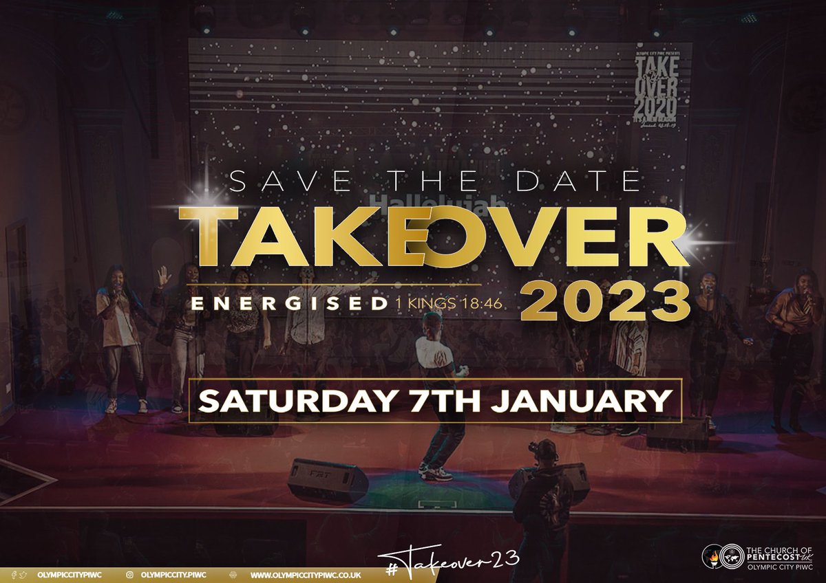 TAKEOVER IS BACK 🥳

Save the date!

#Takeover23